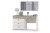 ЛДСП 10 мм Шелковый камень 0349 RT (2,07х2,8) Ultradecor