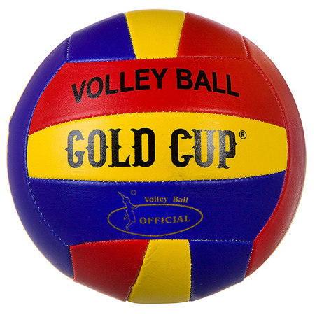 Мяч волейбольный GOLD CUP, 280 г, PVC матовый, 2 слоя
