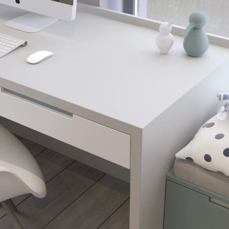 ЛДСП 10 мм Серый камень 0112 PE (2,07х2,8) Ultradecor
