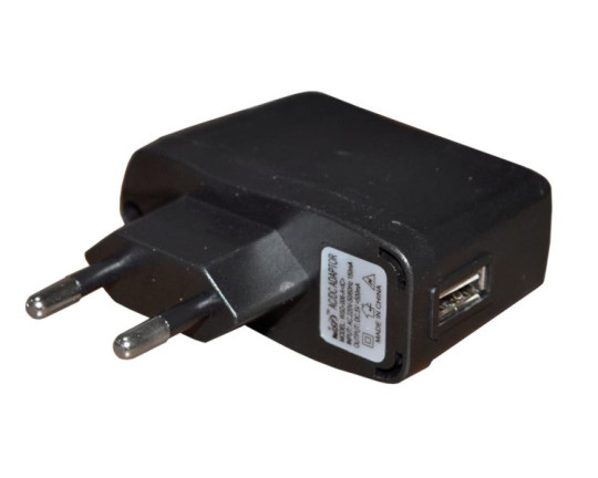 Зарядка 220V, USB 5V 0,1A (16-0239)