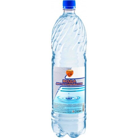Вода дистиллированная Элтранс 1,5 л EL-0901.03