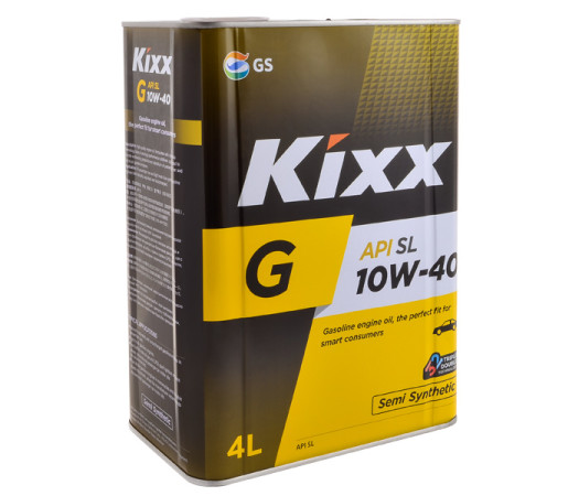 Масло моторное KIXX G 10w40 SL/CF 4л полусинт