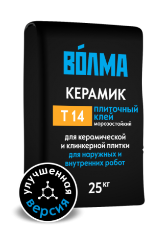 Клей плиточный Керамик T14 (25кг) ВОЛМА