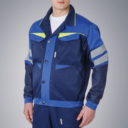 Куртка PROFLINE Base укоразмер  темно-синий/васильковый размер 48-50/182-188