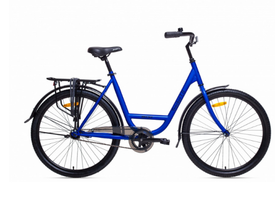 Велосипед городской Aist Tracker 1.0,1 скорость, стальная рама ,синий ( 26")