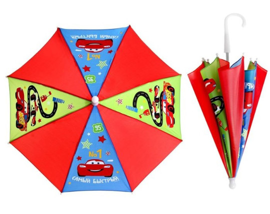 Зонт детский механ d52 Тачки 1251800