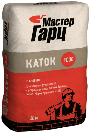 Пескобетон М-300 (30кг) Мастер Гарц