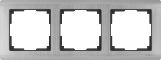 Рамка 3-м WL02-Frame-03 Metallic глянцевый никель