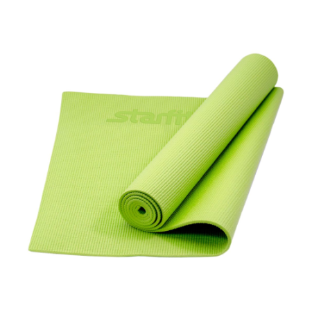 Коврик для йоги STARFIT FM - 101 PVC, зеленый, 173х61х0,8 см 1/12 (УТ-00008838)