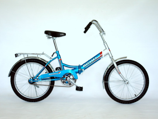 Велосипед складной "Волна" 20" модель "F", рама-15, алюминиевый обвод