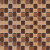 Мозаика стеклянная  (327х327х4) СВ512 шоколадный (Elada Mosaic, Китай)
