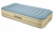 Матрас надувной флокированный Essence Fortech Twin 191x97x36 с подголовником и встроенным насосом 69005