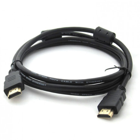 Шнур HDMI-HDMI gold 2м с фильтрами (17-6204-6)