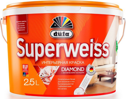 Краска Superweiss (5л) Dufa