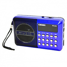 Радиоприемник "Сигнал РП-222 FM-88-108Мгц  2хR6 220V USB дисплей