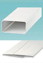 Канал прямоугольный складывающийся 110х55ммх0,35м (50035-1)