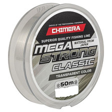 Леска CHIMERA MEGASTRONG Classic Transparent Color 50 м, 0 14 мм цв  прозрачный 306612