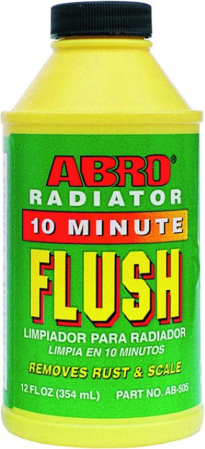 Промывка радиатора ABRO (FLUSH)