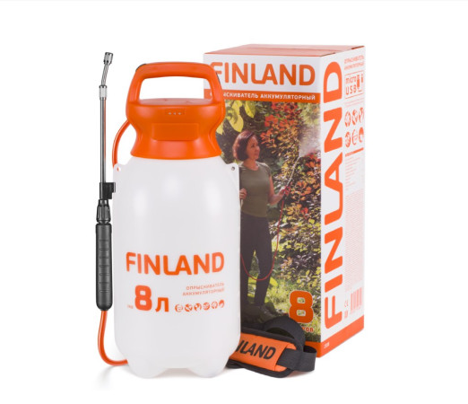 Опрыскиватель аккумуляторный Finland 8 л Li-Ion