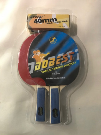 Набор для настольного тенниса DOBEST(2 ракетки+3 шарика) BR06 (РЛ)