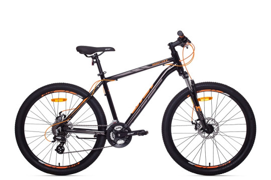 Велосипед горный Aist Rocky 2.0 Disc 29" 24 скорость, алюминий рама 21,5",серо-оранжевый ( 29")
