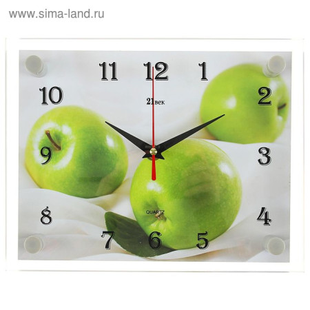 Часы настенные "Яблоки" 20х26см 2267897