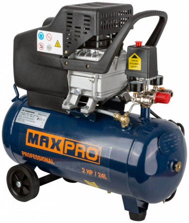 Компрессор MAX-PRO воздушный MPEAC1500/24 1500 Вт 206 л/мин 24 л
