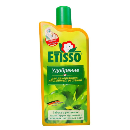 Удобрение Etisso для здорового роста декоративно-лиственных растений 0,25л