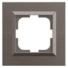 Рамка 1-местная OVIVO QUANTUM 405-330000-096 медь