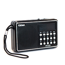 Радиоприемник "Сигнал РП-221 FM-88-108Мгц  2хR6 220V USB
