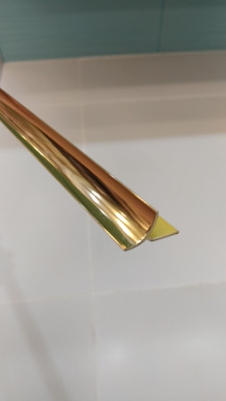 Закладка внутренняя универсальная ламинированная 2,7м Золото "Идеал"