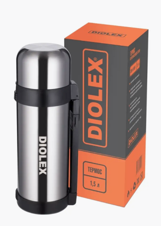 Термос Diolex 1,5 л универсальный DXU-1500-1