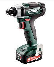 Гайковерт аккум ударный METABO PowerMaxx SSD 12 12Вт 2х2Ач LiIon кейс 601114500