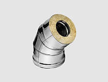 Колено-сэндвич 135° (439/0,8+оц) 150х210 мм