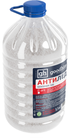 Реагент антигололедный 500 -31 (5,5кг) Goodhim