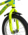 Велосипед NOVATRACK 16" NEPTUNE салатовый, тормоз ножной, крылья короткие, полная защита цепи