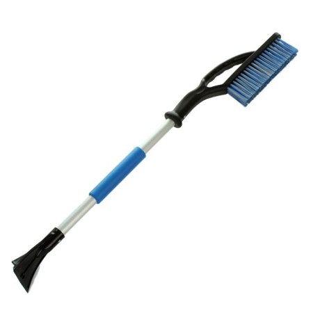 Щетка для уборки снега 80 см, со скребком, мягкая ручка CA-88XL, 2791088