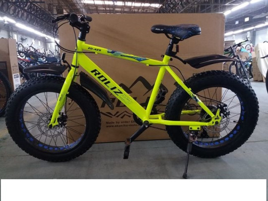 Велосипед ROLIZ 26-429-1 желтый фэтбайк