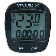 Велокомпьютер 5-244530 6 функций (120) черный VENTURA VI AR