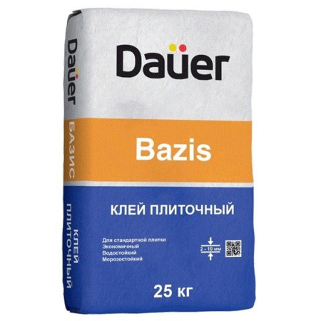 Клей плиточный "Bazis" (25 кг) Dauer
