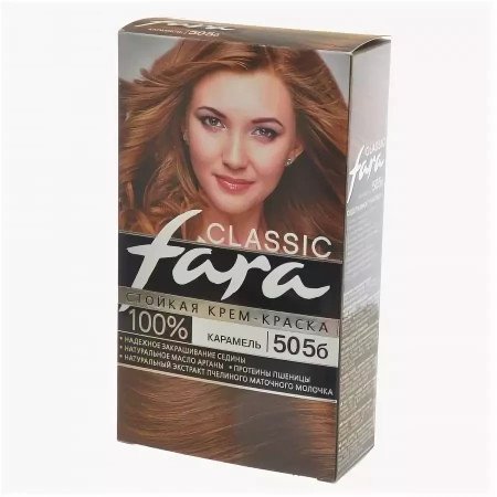 Краска для волос FARA NEW 505 Б Карамель