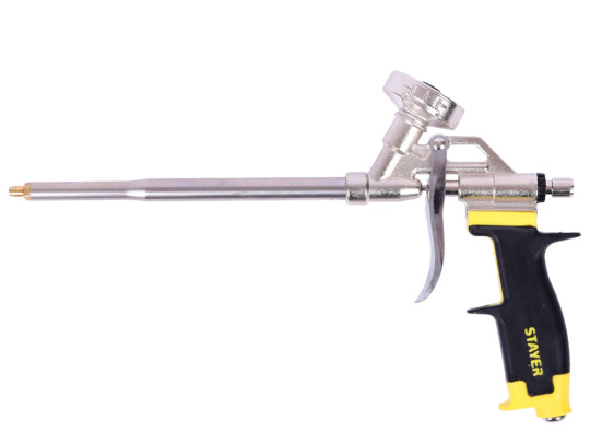 Пистолет для монтажной пены MAXGun высокопрочный и легкий корпус STAYER 06863_01