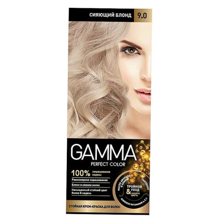 Крем-краска GAMMA Perfect Color 9.3 Солнечный блонд