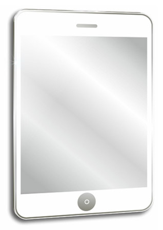 Зеркало Адам 550х800 с LED-подсветкой, сенсорный выключатель