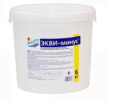 Средство для понижения уровня PH Экви-минус, порошок, ведро 6кг 95056