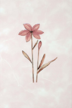 Декор (20х30) Цветы розовый (VL-DF-P) (Terracotta, Россия)
