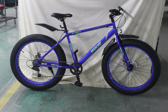 Велосипед ROLIZ 26-429-1 синий фэтбайк