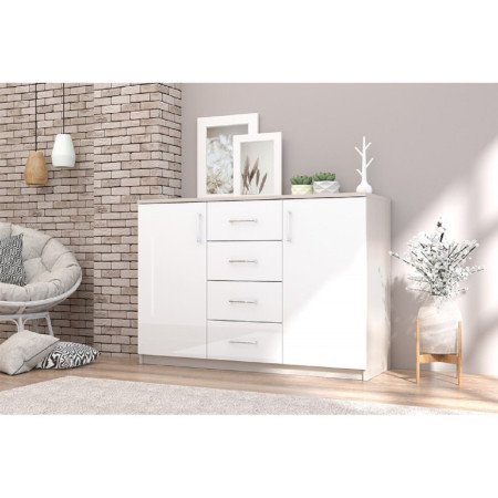 ЛДСП 16 мм Белый бриллиант 8681 SU (2,07х2,8) Ultradecor