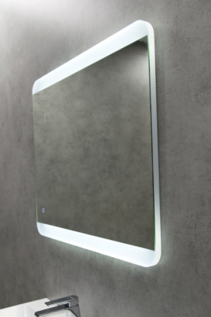 Зеркало с подсветкой SPC-CEZ-800-700-LED-TCH, 12W, 220-240V cенсорный выключатель (80х70х3)