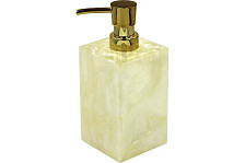 Дозатор для жидкого мыла настольный Pearl White 3W-PRBS-17012-A-LD керамика